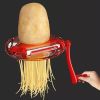 1pc Multi-functional Peeler/Slicer/Grater For Vegetables And Fruit; 3 In 1 Kitchen Tools - Blue+Red