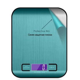 Digital Kitchen Scale 5kg/10kg Food Scale Stainless Steel Electronic Balance Measuring Grams Scales For Cooking Baking - Black - 5Kg