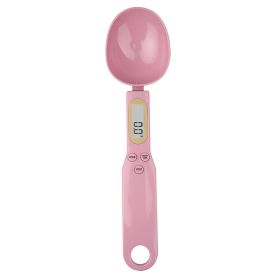 50g Accuracy 0.1g Electronic Kitchen Scale Spoon Weight Scale Digital Measurement Coffee Seasoning Milk Powder Kitchen Tools - Pink - China