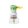 1pc; Retractable Faucet Water Filter - Green