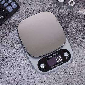 Kitchen Electronic Scale; Food Cooking Digital Electronic Scale; Jewelry Scale; Balancing Scale; Baking Scale; Coffee Scale - 5000g-0.1g Without Batte