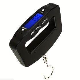 50kg/10g Scale Digital Precise Mini Fish Hook Hanging Scale Flectronic Weight Scale For Travel Household Outdoor; Portable Electronic Luggage Scale -