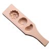 Wooden Moon Cake Mold Wagashi Snow Skin Mooncake Mold DIY Rice Cake Baking Mold 3D Lotus 15-30g - Default
