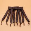 Satin No Heat Curlers for Long Hair - Heatless Curling Rod Headband for Beautiful, Healthy Curls - Short Brown