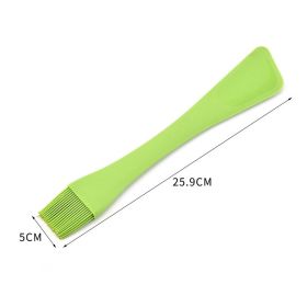 Silicone Brush for Baking Cooking Roasting BBQ Tool - green