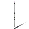 1pc Electric Arc Lighter; USB Rechargeable Lighter; Windproof Gas Stove Igniter; Outdoor / Kitchen Tools - Silvery