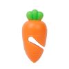 Creative Pepper Carrot Chicken Thigh Shape Overflow Stopper Cute Silicone Spill-proof Pot Lid Rack Pot Cover Lifter Kitchen Tool - Red