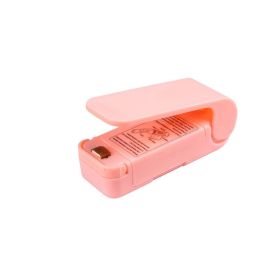 Mini Portable Sealer Heat Bag Sealing Machine Package Sealer Bags Thermal Plastic Food Bag Closure Packing Kitchen Accessories - Red