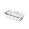 Faucet Drainer Rack Non-slip Countertop Mat Kitchen Wipe Sponge Wipe Drainer Organizer Rack Kitchen Accessories Tools - White A0013A