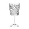 Paisley Plastic Wine Glasses Set of 4 (13oz), BPA Free Acrylic Wine Glass Set, Unbreakable Red Wine Glasses, White Wine Glasses - as Pic