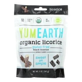 Yumearth Organics Licorice - Organic - Black - Soft - Case Of 12 - 5 Oz - Default