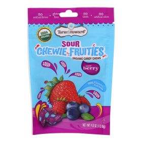 Torie And Howard - Chewy Fruities Organic Candy Chews - Sour Berry - Case Of 6 - 4 Oz. - Default