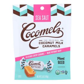 Cocomel - Organic Coconut Milk Caramels - Sea Salt - Case Of 6 - 3.5 Oz. - Default