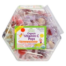 Yummy Earth Organic Vitamin C Pops Counter Bin - 150 Pops - Default