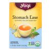 Yogi Organic Stomach Ease Herbal Tea - 16 Tea Bags - Case Of 6 - Default