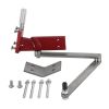 Lawn Mower Blade Sharpener 15¬∞-45¬∞ Adjustable Sharpener for Straight and Standard Lawn Mower Blades - Red