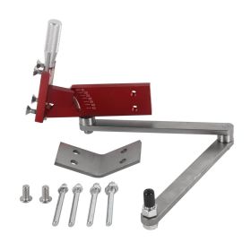 Lawn Mower Blade Sharpener 15¬∞-45¬∞ Adjustable Sharpener for Straight and Standard Lawn Mower Blades - Red