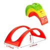 3/6pcs, Mexican Muffin Bracket, Taco Pancake Rack, Taco Holder, Kitchen Food Grade Corn Roll Rack - 3 Pieces Of Red, Yellow And Green