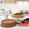Serenk Fun Cooking Tart Pan Quiche Pan for Perfect Dishes Yellow - Default Title