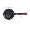 Lovely Heart Shaped Pan Fried Egg Frying Pans Mini Cook Non Stick  - 1PCS Pan