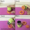 Stainless Steel 9 PCS Sandwiches Cutter Shapes Set Fruit and Biscuit Stamps Mold Cookie Cutter Mold for Kids Baking Tools Accessories - 9-PC