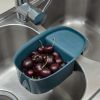 Sink Accessories Basket Kitchen Supplies Storage Rack Household Complete Sink Drain Hanging Basket Storage Rack - 1PCs