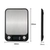 LCD Display 10kg/1g Multi-function Digital Food Kitchen Scale Stainless Steel Weighing Food Scale Cooking Tools Balance - China - 10kg-silver