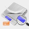 0.1g/0.01g Kitchen Scales Electronic Digital Weight Balance Precision Food Postal Jewelry Steelyard Mini Pocket Scale Milligrams - 0.01-500g
