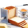1pc Toast Cutter; Bread Slicer; Toast Layerer; Bread Cake Slicer; Foldable Adjustable Slicing Knife; Toast Tool - 1pcs