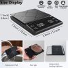 3kg/0.1g Digital kitchen Weight Grams Electronic Balance High Precision Coffee Scale Portable With Timer Food Espresso Powder - Red 5kg 0.1g - China