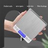 0.1g/0.01g Kitchen Scales Electronic Digital Weight Balance Precision Food Postal Jewelry Steelyard Mini Pocket Scale Milligrams - 0.1-3000g