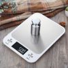 LCD Display 10kg/1g Multi-function Digital Food Kitchen Scale Stainless Steel Weighing Food Scale Cooking Tools Balance - China - 10kg-silver