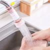 1pc; Retractable Faucet Water Filter - Blue