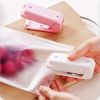 Mini Portable Sealer Heat Bag Sealing Machine Package Sealer Bags Thermal Plastic Food Bag Closure Packing Kitchen Accessories - White