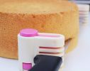 2 PCS Adjustable 5 Layers Cake Leveler Slicer DIY Cake Bread Leveler Slicer Baking Gadget Tools - Pink