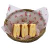 Twlead Wax Paper Sheets Greaseproof Waterproof Wrapping Tissue Food Picnic Paper For Food Basket Liner(Shipment From FBA) - Strawberry Pattern