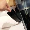 1pc Silicone Stove Gap Cover; Kitchen Counter Gap Filler; Heat Resistant Oven Gap Filler; Between Kitchen Appliances Washing Machine And Stovetop - Bl