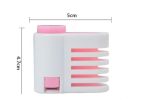 2 PCS Adjustable 5 Layers Cake Leveler Slicer DIY Cake Bread Leveler Slicer Baking Gadget Tools - Pink