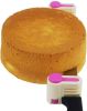 2 PCS Adjustable 5 Layers Cake Leveler Slicer DIY Cake Bread Leveler Slicer Baking Gadget Tools - Pink