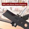 Lawn Mower Blade Sharpener 15¬∞-45¬∞ Adjustable Sharpener for Straight and Standard Lawn Mower Blades - Black
