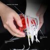 1pc Multi-functional Peeler/Slicer/Grater For Vegetables And Fruit; 3 In 1 Kitchen Tools - Blue+Red
