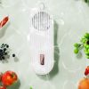 Fruit Vegetable Washing Machine Protable Fruit Food Purifier Multifunctional Household Remove Pesticide Residues Cleaner Machine - White