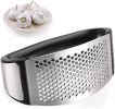 Garlic Press Rocker;  Stainless Steel Garlic Crusher Chopper Mincer Squeezer  - 1Pcs