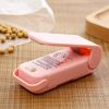 Mini Portable Sealer Heat Bag Sealing Machine Package Sealer Bags Thermal Plastic Food Bag Closure Packing Kitchen Accessories - Black