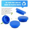 1 Pack 5 Gallon Water Jug Cap Reusable; Non-Spill 55mm/2.17in Water Bottle Caps; Silicone Replacement Cap Lids Anti Splash - 1 Pack