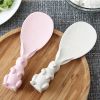 1pc; Rice Scoop; Non-stick Rice Paddle; Cute Bunny Standing Food Service Spoon; Home Creative Kawaii Rabbit Rice Shovel; Kitchen Utensils - Beige Colo