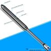 1pc Electric Arc Lighter; USB Rechargeable Lighter; Windproof Gas Stove Igniter; Outdoor / Kitchen Tools - Silvery