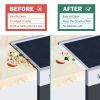 1pc Silicone Stove Gap Cover; Kitchen Counter Gap Filler; Heat Resistant Oven Gap Filler; Between Kitchen Appliances Washing Machine And Stovetop - Gr