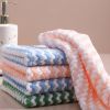 3/5pcs Coral Fleece Dish Cloth - 3pcs, 9.8*9.8in