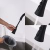 Pull Down Kitchen Faucet with Sprayer Stainless Steel Matte Black - as Pic